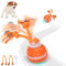 IOKHEIRA Hundeball, Interaktives Hundespielzeug, Aktiver Rollender Hundeball, Bewegungsgesteuertes Vergnügen, Intelligenter Ball, USB-aufladbar, Mit Zwei Kauschnüren Für Kleine Und Mittelgroße Hunde