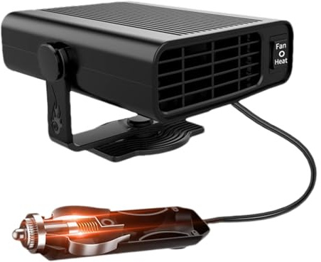 Chauffage portable pour voiture, chauffage rapide pour voiture,Refroidisseur et chauffage 2 en 1, chauffage antibuée pour pare-brise | Dégivreur de pare-brise pour sèche-linge automatique, chauffage p