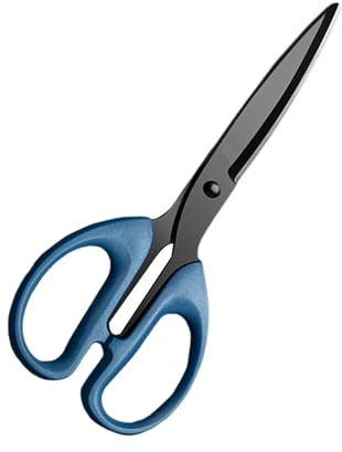 TEMOOUES Ciseaux en acier inoxydable avec poignée confortable pour la maison, le bureau, l'école, les travaux manuels