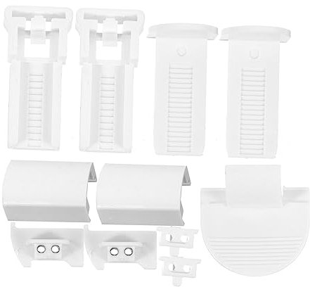 HOUDERCO 11-Piece Roller Blind Accessories Set for Home Includes Roller Shade Replacement Parts Beaded Ball Connectors and Curtain Repairing Components