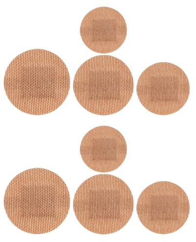 HEMOTON Vendajes Adhesivos para Dedos y Nudillos de Tela Elástica, Transpirables Absorción Rápida, 160 Unidades para Uso Diario y Exterior