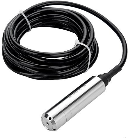 Füllstandssensor DC-24V 4-20mA Flüssiger Wasserspiegel Sensor Einwurf-Art Entdeckung von 0-5m Reichweitentiefe