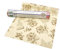 beeskin Rotolo (30 x 95 cm) per conservare gli alimenti freschi e sani - Pellicola in cera d'api alternativa ecologica al cellophan (Flower)