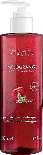 Perlier Melograno Gel Micellare Detergente - Formula con il 97% di ingredienti di origine naturale - 200 ml