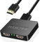 Répartiteur HDMI 1 en 2 sorties 4K 3D 1 vers 2 voies pour double écran, câble hub 2 ports pour PS3/4, Xbox, Sky, DVD, HDTV, projecteur