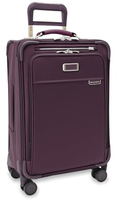 Briggs & Riley Baseline Spinner, Pflaume, 21-inch Global Carry-On, Baseline Spinner