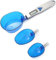 Küchenwaage Edelstahl Digitalwaage Home Kitchen Messlöffel Elektronischer Messbecher Zum Kochen, Abwiegen in Der Küche (Blaue Farbe)