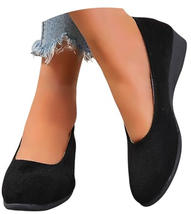 Ballerinaskor dam slip-on ballerina skor platta sommarskor eleganta och bekväma barfota remballerina lätta festliga mjuka sportiga dansskor flickor medeltida barfotaskor