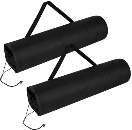 Goktvai 2Pcs Grands SacsDe Remplacement Chaise Camping pour Coleman, Portable Sac Transport Chaise Pliante Jardin avec Sangles pour Sport Voyage Rangement d'Équipement Plein Air (Noir)