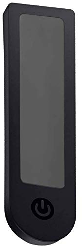 1PC Scooter Housse De Protection Tableau De Bord Panneau Pluie Étui Anti-poussière Étanche Protection Silicone Accessoires pour Écran Couverture Xiaomi M365 Pro (5.4x1.5x0.39inch Noir)