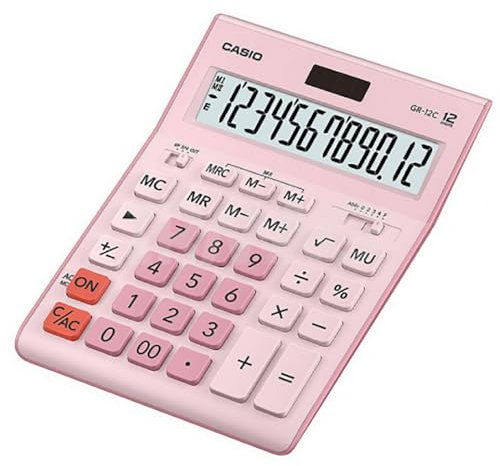 Calculadora Casio GR-12C Rosa