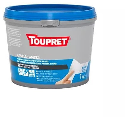 Toupret - MASILLA LISTA AL USO DE SECADO RAPIDO 1 KG