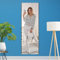 brisafe Ganzkörperspiegel unzerbrechlich & modern I Spiegel Fitnessraum 180 x 60 cm groß I dünner Aluminium-Rahmen in Schwarz I Standspiegel bruchsicher & leicht I Wandspiegel zum Aufhängen