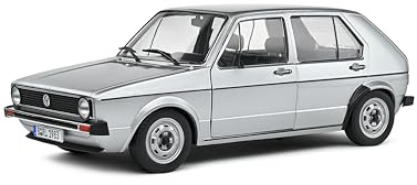 Solido 1:18 Volkswagen Golf L Silber