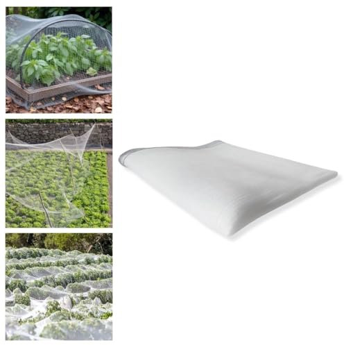MODO AGRO Filet anti-insectes pour oiseaux et grêle 50 g/m² - Filet de protection contre les insectes anti-grêle et anti-vent spécial agriculture résistant et flexible (2,5 m x 10 m)