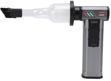 Luocute Dépoussiéreur à Air comprimé, Souffleur D'air électrique sans Fil, Réglable, Rechargeable, Puissant Nettoyeur de Poussière pour Clavier, Ordinateur, Voiture, Extérieur, Mini