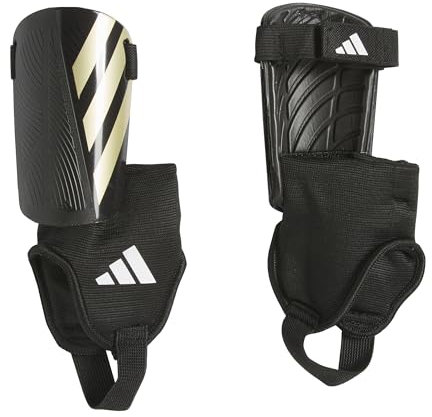 adidas Unisex Kinder TIRO SHINGUARD Match JUNIOR, Black/Gold Metallic/White, S