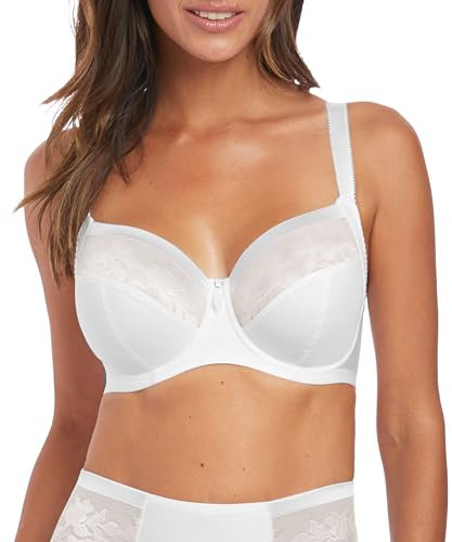 Fantasie Illusion Full Cup Side Support Bra White White 36GG
