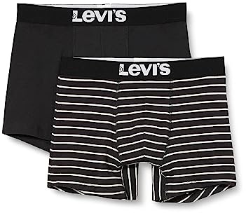 Levi's Herren Boxer Underwear, Black, XL