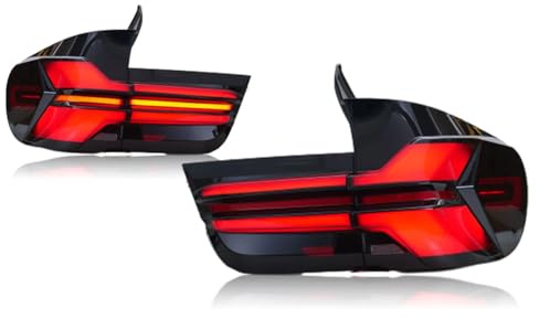 LHyfA Auto Rear Tail Light Assembly For BMW X5 E70 2007 2008 2009 2010 2011 2012 2013,Rear Bumper Reflector Light Lamp Side Turn Signal Indicator Lamp