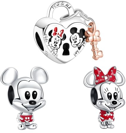 MGIUL Charms 925 Plata de Ley Perlas de Navidad de Invierno Halloween Día de Navidad Cumpleaños Joyería Regalo para Mujeres, 4,5 mm bis 5,5 mm, Plata de ley, Circonia cúbica