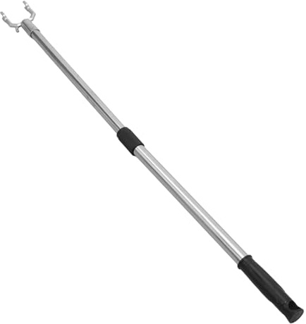 Cabilock Barre à Vêtements Télescopique Réglable 56-91 Cm en Acier Inoxydable Alliage, Tringle Rétractable Robuste pour Maison, Accessoire Polyvalent pour Penderie Et Séchage du Linge