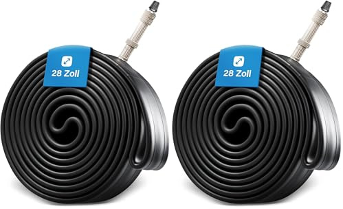 Fischer Inner Tube 28 Inch Medium Dv Dunlop Valve Inch ETRTO: 37-45/622 (Pack of 2)