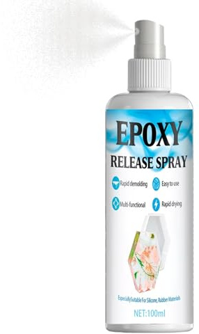 Spray desmoldante de silicona 100ml agente antiadherente y alisador