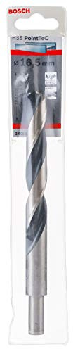 Bosch Professional PointTeQ HSS Twist Drill Bit (for Metal, Reduced Shank, 16.5 x 125 x 184 mm, Accessories for Drill Driver)