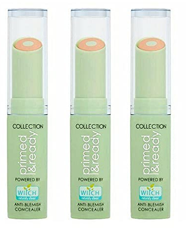 Collection 3 Pack Primed & Ready Anti-Blemish Concealer - Colour C1 - Set of 3