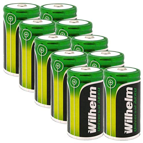 10x Akku Baby C Wilhelm Universal 4500 mAh Akku Zelle 1,2 V HR14 MN1400 NIMH