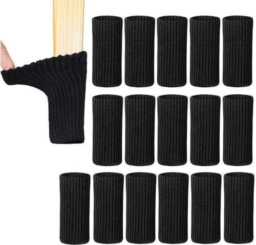 Zhenghebuy Chaussette Chaise pour Pieds de Chaise,16 Pièces Protection pour Meubles,Chaussettes de Meuble,Chaussettes de Chaises Mobilier en Feutre pour Convient aux Pieds de Chaise,Évitez Les Rayures