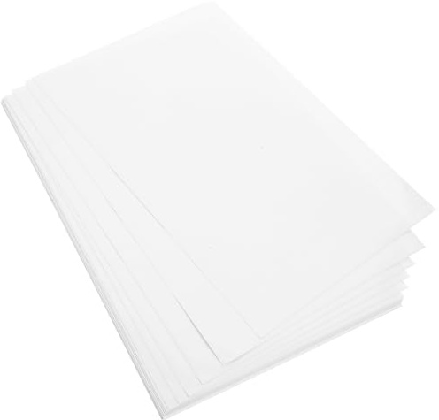 Cabilock 20 Feuilles de Plastification Photo Auto-Adhésives A4 en PVC Transparent Film de Stratifié Lisse et Solide Protection Imperméable pour Photos Laminage à Froid Facile et Rapide