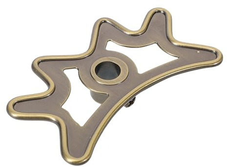 BIUDECO Tête de Pont de Queue de Billard en Métal Couleur Bronze Vert Accessoire Portable et Solide pour Billard Outil Précis de Compétition pour Tables à Domicile Salle de Loisirs