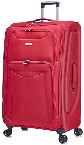 FLYMAX 24 Medium Super Lightweight 4 Wheel Suitcase Luggage Expandable with Wheels