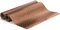 com-four® 2X Tischband zur Dekoration für Weihnachten und Hochzeiten - bronzefarbener Tischläufer mit verschiedenen Mustern [Auswahl variiert]