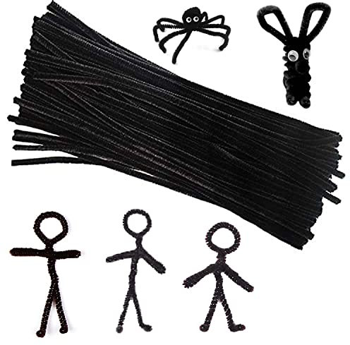 200 Stück Pfeifenreiniger, Pfeifenputzer Zum Basteln, Basteln, Pfeifenputzer, Pfeifenreiniger Zum Basteln, Pfeifenreiniger Blumen, Pipe Cleaner, Chenilledraht, Pfeifenreiniger Lang