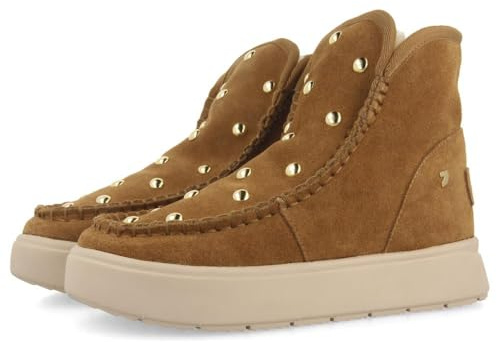 AUSTRALISKA stövlar med klack läder SCHODACK, Läder, 40 EU