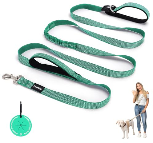 PAWZPAL Hands Free Dog Leash, Waist & Crossbody 2-in-1 for Jogging & Hiking