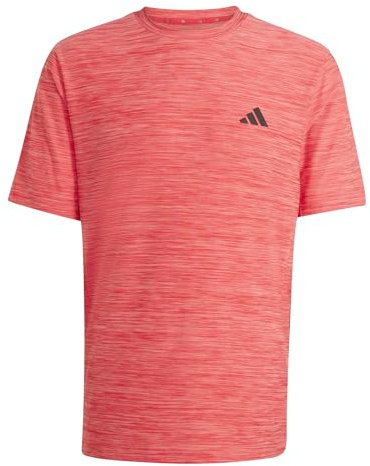 adidas Men's Workout Essentials Flex Shirt, Pure Ruby Mel., M