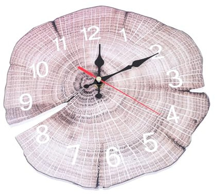 MUELODSIC Horloge Murale Silencieuse Design Créatif Anneau Annuel Pendule Décorative pour Salon Chambre et Bureau