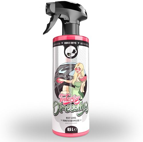 Nuke Guys Nettoyant pour cockpit mat soyeux 500 ml | Spray pour cockpit pour un nettoyage et un entretien efficaces des surfaces en plastique à l’intérieur | Nettoyant en plastique pour voiture pour l