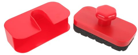 WEKADRIN Almohadilla de Esponja para Encerar Coche Aplicador Manual de Cera Microporoso Esponja para Pulir y Abrillantar Reutilizable y Absorbente Adecuado para Detallado y