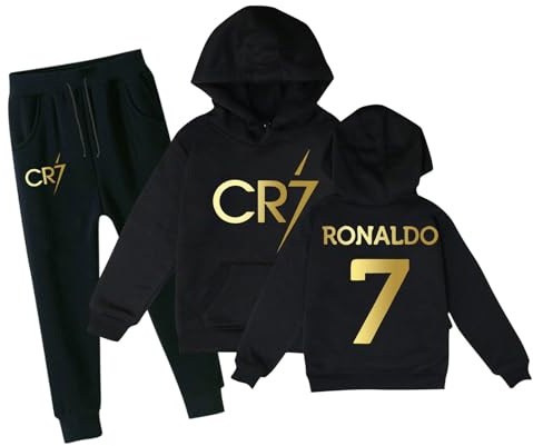 Générique Maillots de Football pour enfants, survêtement de Football pour enfants, ensemble à capuche et pantalon de survêtement, cadeau de Football pour garçons #22