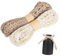 COLLBATH 2 Rollen Blumenstrauß Dekorationsseil Jute Rolle Maskierungsband Für Blumenarrangements Satinband Spitzenband Dehnbares Band Für Blumen Rotes Band Jute Bastelband