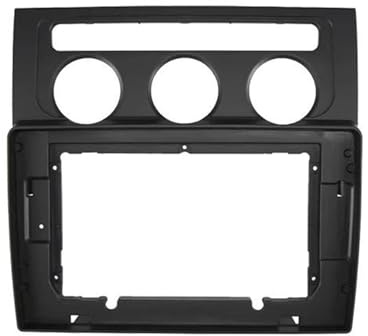 Audio Tablero De Instrumentos Kit Panel Reproductor DVD Pantalla Automóvil Radio Fascia Marco 10inch para VW para Touran 2004-2007 2008(Marco B)