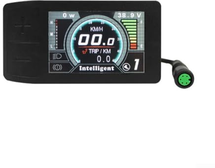 Para Bafang Drive Pantalla LCD Para Bbs01 Para Kits Bbs02 Bbs03, Pantalla a Color Con Resistencia A Temperatura Y Códigos De Error, Unidad Negra