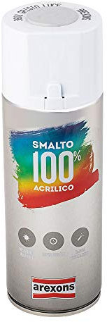 AREXONS SMALTO 100% ACRILICO GRIGIO LUCIDE/SATINATE/SPECIALI