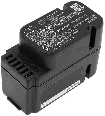 TCTK Akku 2500mAh Kompatibel mit [Worx] Landroid L1500, Landroid L1500i, L2000, L2000 Wi, L2000i, M1000i, M1200i, M800i, WG754E, FBA