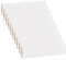 Vorteilspack 48 Meter Sockelleiste Mega – Weiß folierte MDF Fußbodenleiste KGM – Maße: 2400 x 16 x 58 mm – 20 Stück